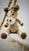 Load image into Gallery viewer, Aspen the Donkey. Handmade Crochet  Baby Donkey Gift Box
